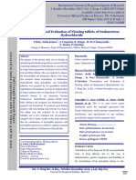 Formulation and Evaluation of Floating Tablets of Ondansetron Hydrochloride