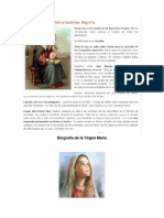 Biografía de La Virgen María