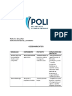 Modalidades de Responsabilidad Social e Instrumentos