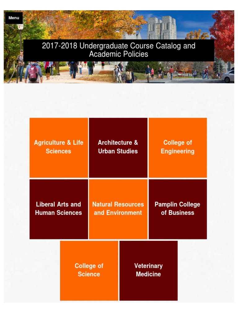 2017 18 Undergraduate Catalog Pdf Pdf International Student Academic Degree