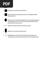 Simbol Flowchart Untuk Sop | PDF