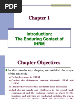 The Enduring Context of Ihrm