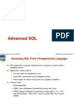 Advanced SQL: ©silberschatz, Korth and Sudarshan 7.1 Database System Concepts - 6 Edition
