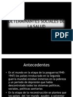 Deter Min Antes Sociales de La Salud