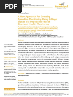 A New Approach For Dressing Operation Monitoring Using Voltage Signals Via Impedance-Based Structural Health Monitoring