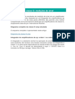 Medições revelam funcionamento interno de amplificador Classe D auto-oscilante