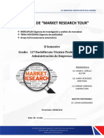 Propuesta de Market Research Tour