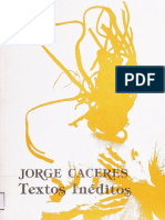 Jorge Cáceres - Textos Inéditos PDF
