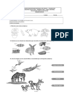 Prueba de Ciencias Unidad 1