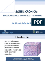 Pancreatitis Crónica.