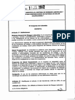 LEY 1562 DE 2012 SISTEMA DE RIESGOS LABORALES.pdf