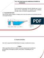 PROCEDIMIENTO PARA BAÑO DE INMERSIÓN CON AMIDINAS