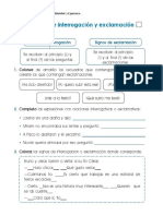 Guia 1 Signo de Interrogación y Exclamacipón