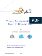 Who Is Scrummaster and How To Become One?: Nanda Lankalapalli