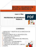 Conformación y Organización de La Brigada de Emergencia