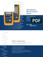 Fluke - Comprobacion Cableado DSX Balance Mesurements 7002840-A-En