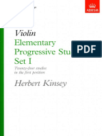 ABRSM - Elementary-Progressives-Studies - H. Kinsey - 1
