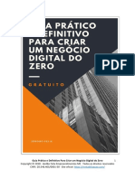 Como Criar Um Negocio Digital Do Zero PDF