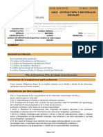 Guía Docente Curso: 2019/20: 42831 - Estructura Y Materiales Navales