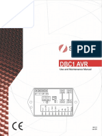 AVR DBC1 DC Generator Manual PDF