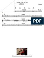 Cancao Pop Da Sara - Partitura Educacao Musical Jose Galvao SL PDF