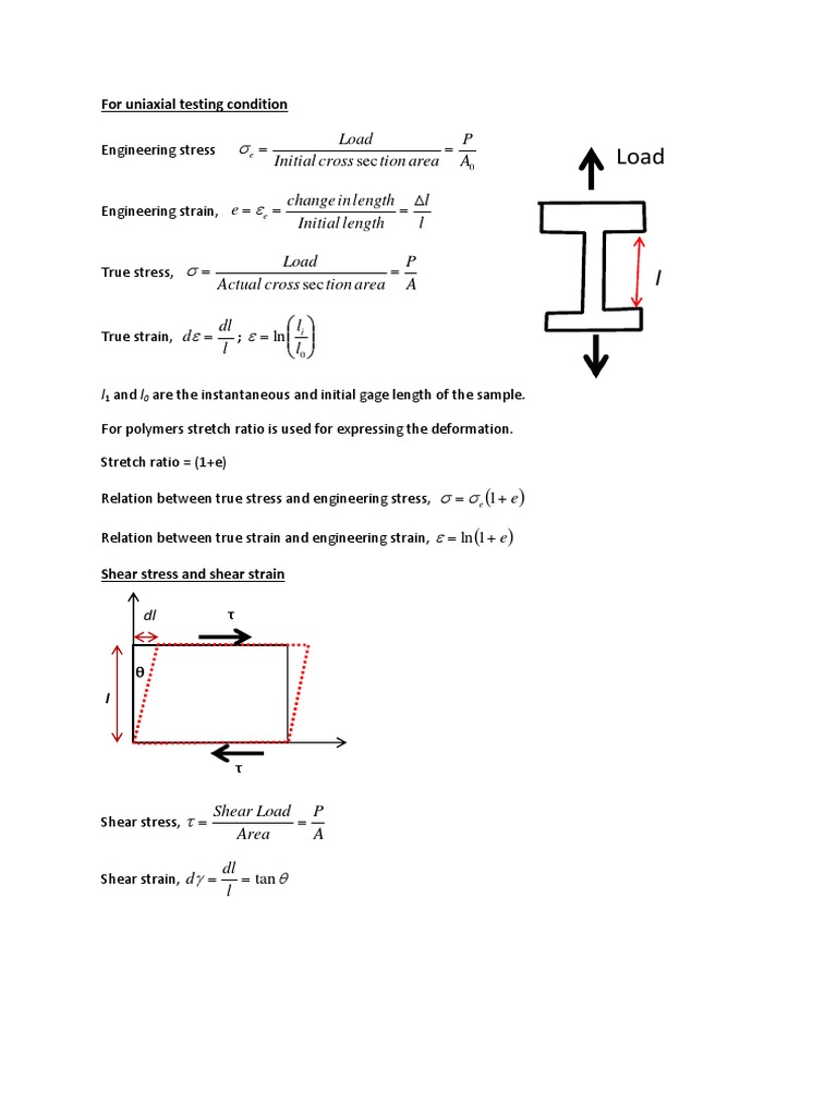 Continuum Mechanics 1 Pdf Yield Engineering Plasticity Physics