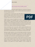 Aportes Sociales y Vacaciones Del Sector Público y Privado