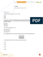 Evaluacion U2 - Algebra y Funciones