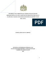 Desarrollo Competencias Comunicativas COLOMBIA