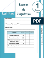 1er Grado  - Examen de Diagnóstico (2019-2020).docx