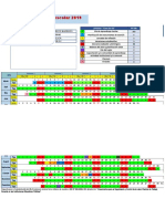 Calendarizacion I.E MCB - 2019