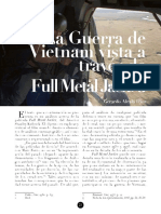 La Guerra de Vietnam Vista A Travc3a9s de Full Metal Jacket PDF