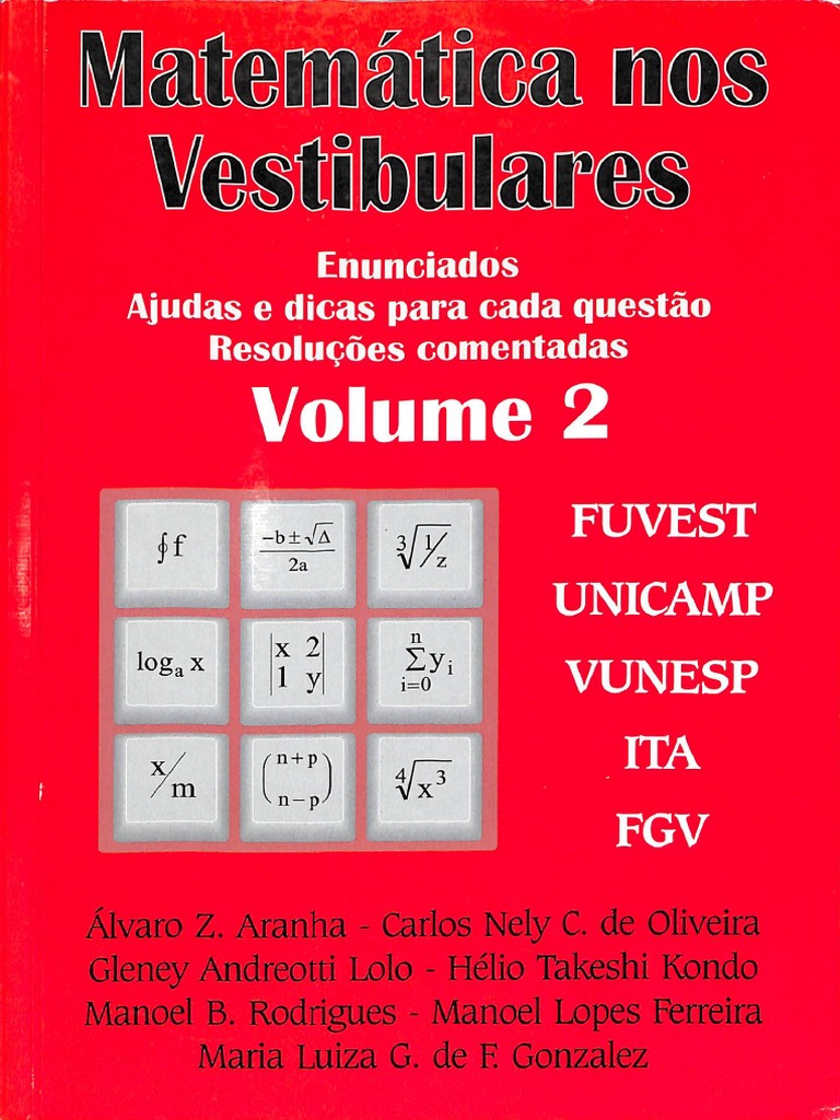 Questões de Matemática para Vestibular | PDF