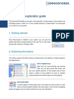 Sample Map Exploration Guide for Geoconcept GIS Software