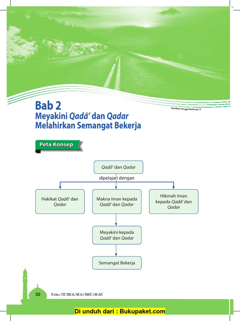 Bab 2 Meyakini Qada Dan Qadar Melahirkan Semangat Bekerja Pdf