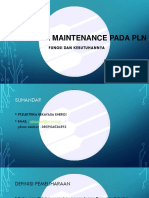Preventive Maintenance Pada PLN