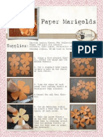 Paper Marigold Tutorial