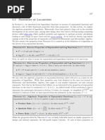 6.2 Properties of Logarithms: A B X Log (X)