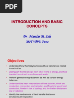 Introduction and Basic Concepts: DR - Mandar M. Lele Mit Wpu Pune