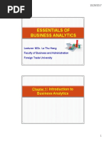 Chapter 1 (Introduction To Business Analytics) PDF