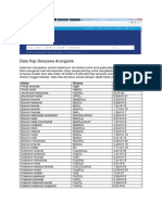 Data KSP Senyawa Anorganik PDF