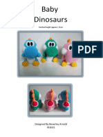 Baby Dinosaurs Finished Height 11cm