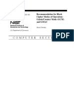 Recommendation For Block Cipher Modes of Operation - Galois Counter Mode (GCM) and GMAC (NIST SP800-38D) - Morris Dworkin