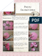 Paper Carnations Tutorial