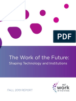 The Work of The Future:: Shaping Technology and Institutions
