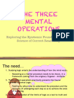 5 Three Mental Operations PDF