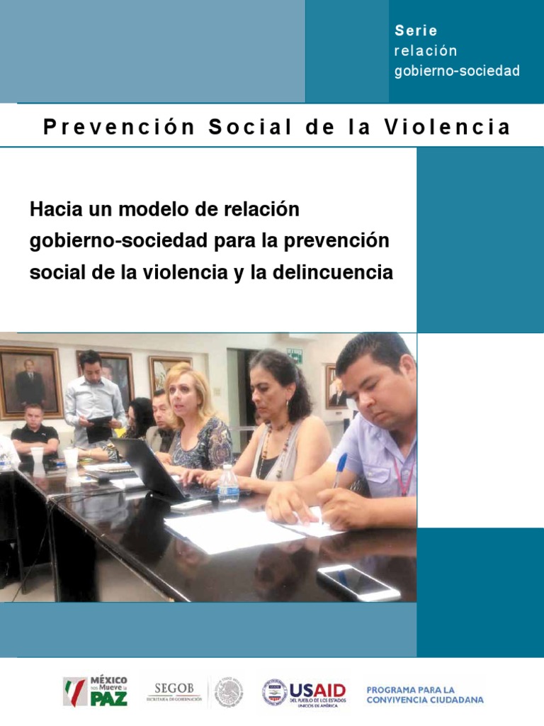 Modelo de Prevención de Violencia y Delincuencia | PDF | Seguridad ...