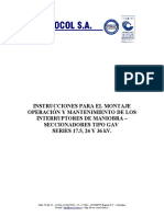 Manual de Mantenimiento y Repuestos Gav PDF