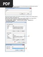 Installation of OpenCV