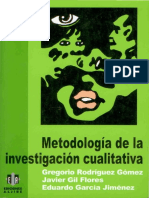 Metodología de La Investigación Cualitativa